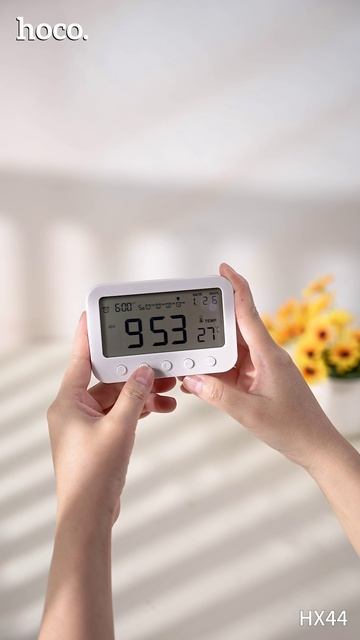  hoco. HX44  термометр часы и 4 будильника в одном! будильник часыстемпературой умныйдом fyp