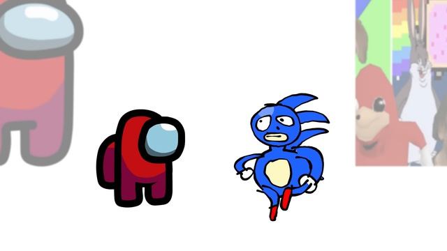 Mini Crewmate Kills Famous Meme Characters - Part 11   Among Us