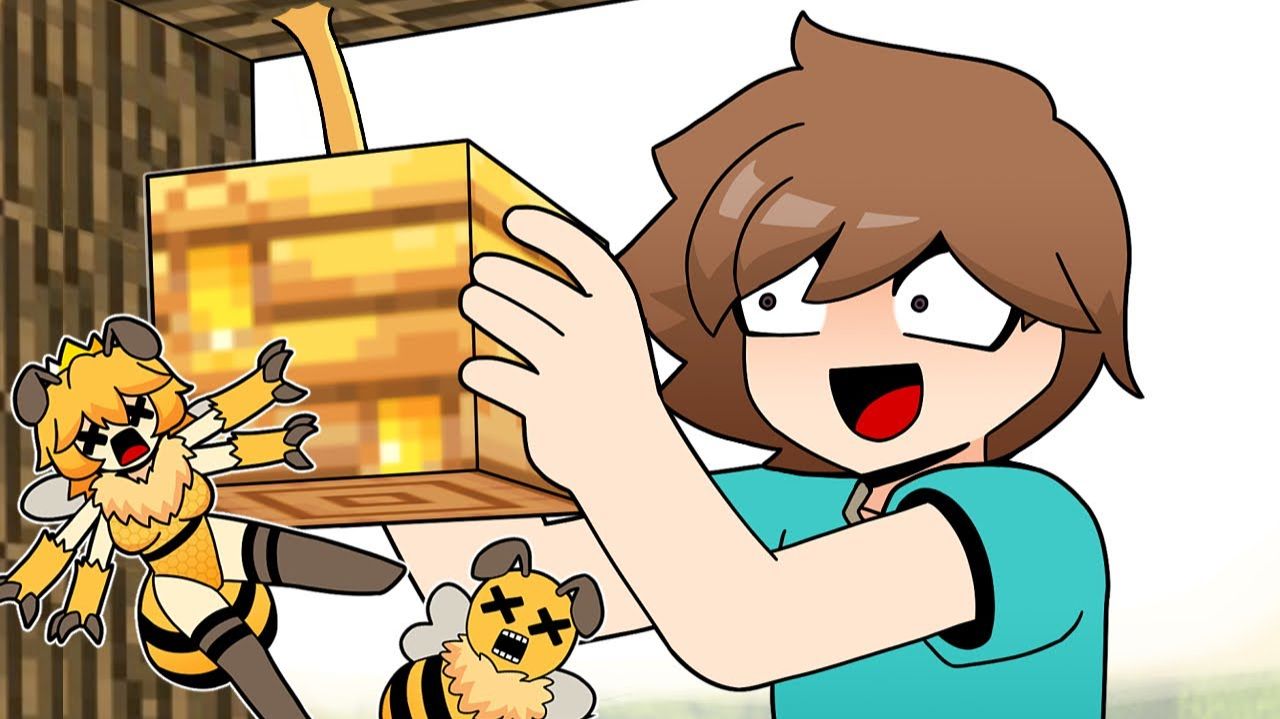 Вор меда | майнкрафт аниме