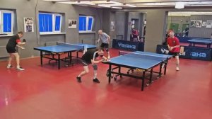 Закзун В. (706) - Халаджиев П. (618) 21.04 настольный теннис 400+ ЛИГИ турнир СПб