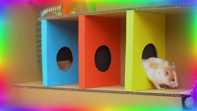 Путешествие хомячка в майнкрафт: сможет ли он покорить блоки?! часть 6