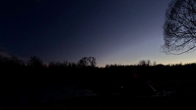 Вечер и ночь в походе