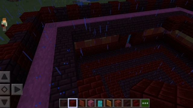 Майнкрафт но я строю дом встиле ада 2 часть.