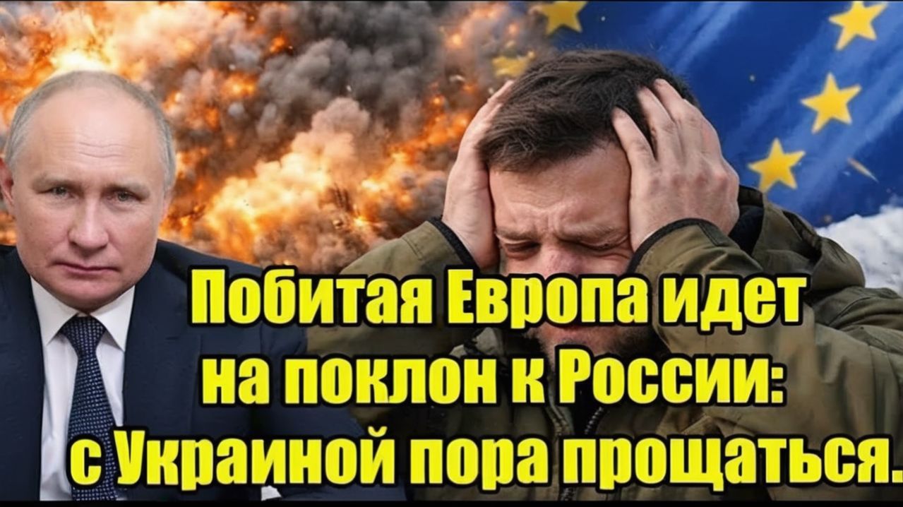 Доигрались Европа идет на поклон к России сбылся кошмар Зеленского!
