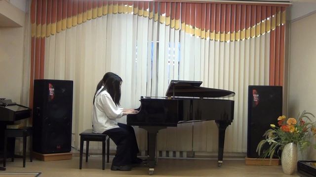 Л. Бетховен. Соната ре мажор ч. 1 ор. 6 исп.  Скороходова Алиса Шин Александра г. Хабаровск.