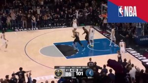 Форвард "Миннесоты" - Макдэниелс заколотил жирнейший данк через Николу Йокича и Спенсера Джонса