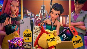 Саджебойс и Хантрикс играют в автоматы, анимация. Мультик для детей