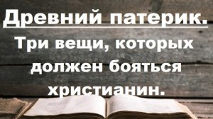 Если будешь так размышлять, то может и спасешься. Древний патерик.