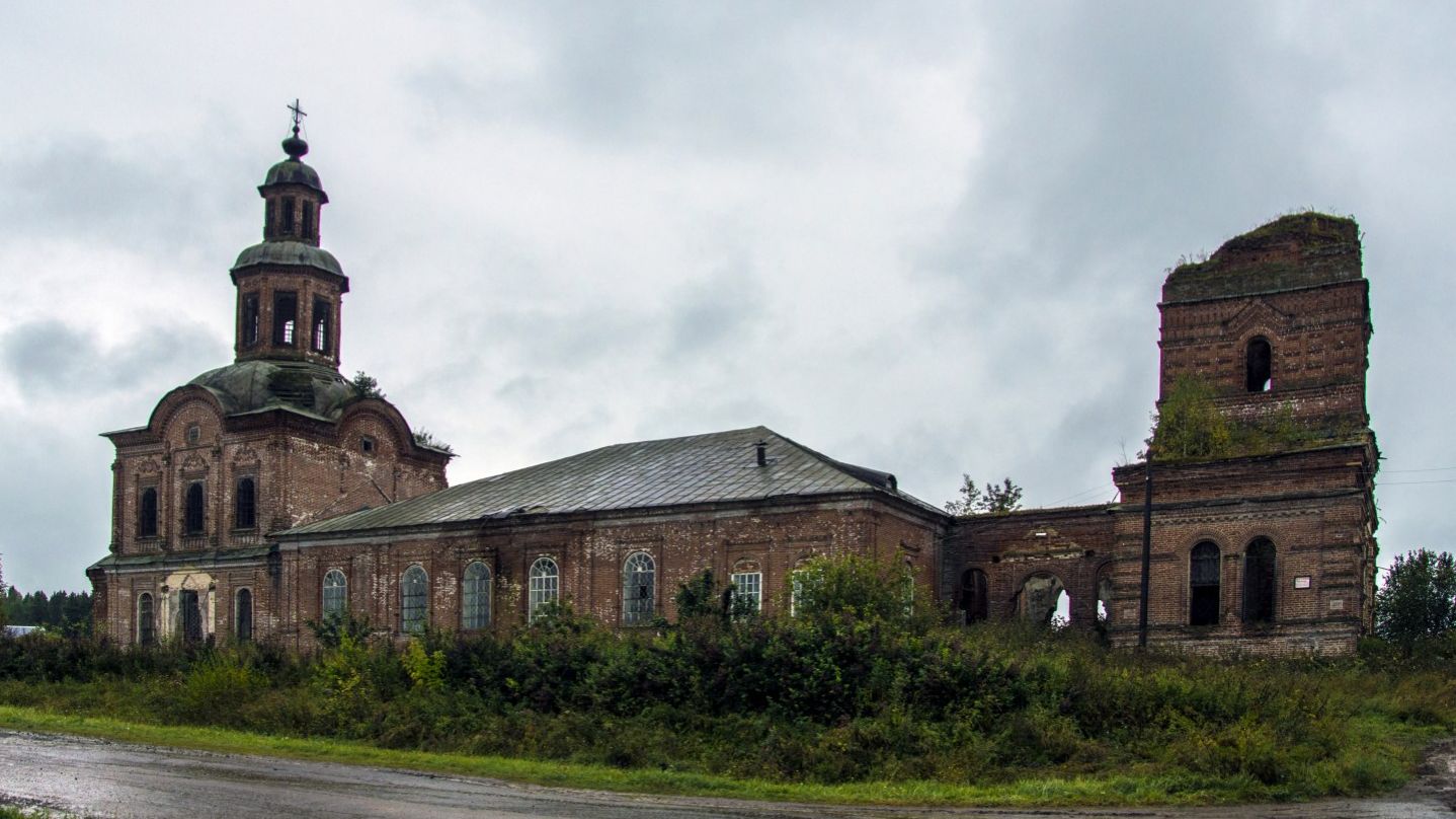 360 Панорама село Березник и сельский пруд Кумёнский рн