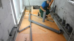 Как самому собрать канализационные трубы