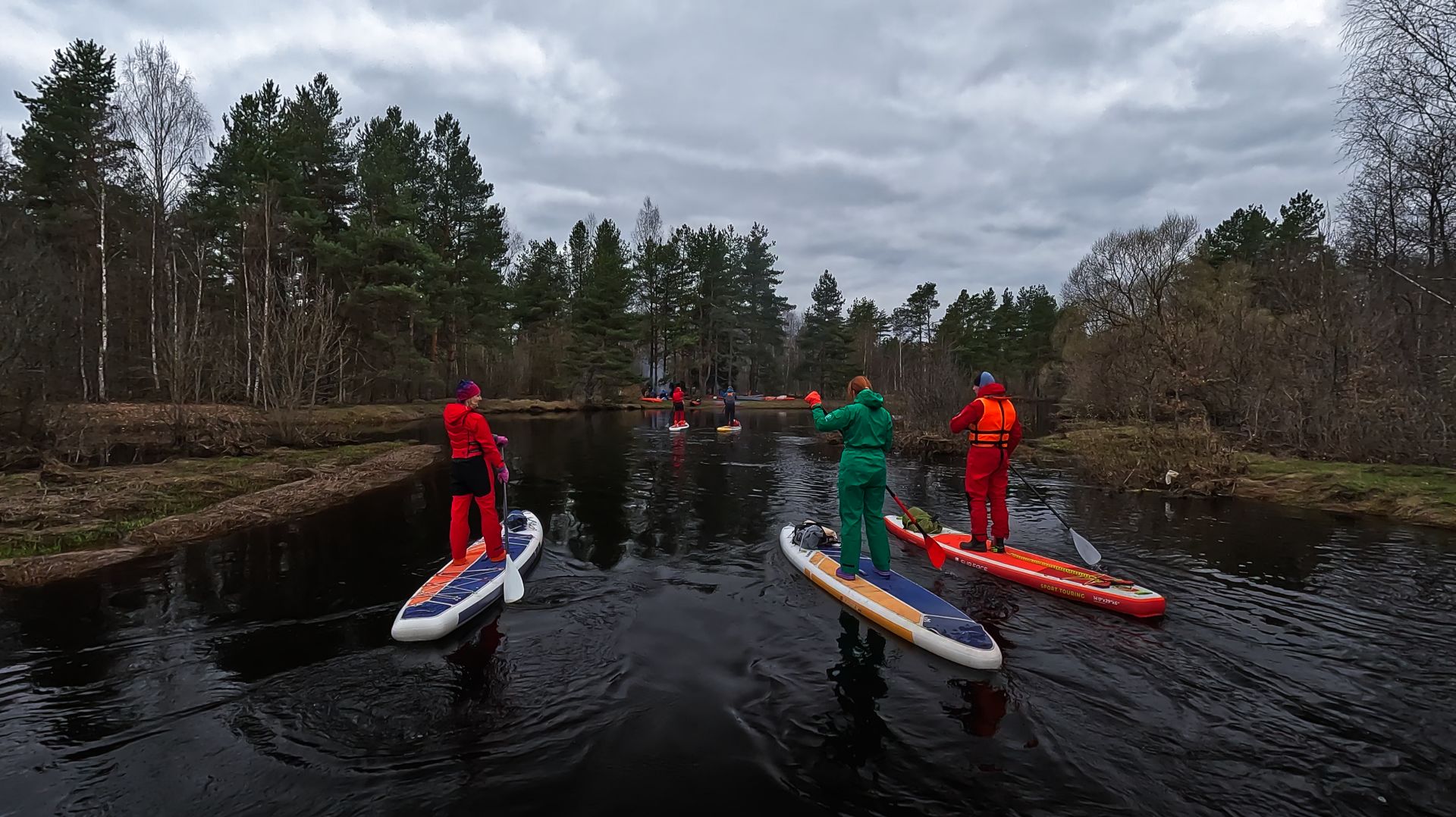 Река Нерская в половодье от Замснаряда 19042026