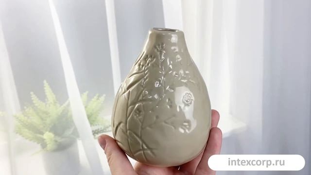 Фарфоровая ваза ЛЮТИКИ, 12 см, APF482310-1