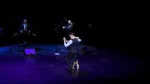 Milonga "No hay tierra como la  mia" Solo tango orquesta, Ekaterina  Tsybrova & Valentin Bobkov