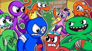 ФАНДОМНАЯ БИТВА В САДУ БАН БАНА!   Garten of Ban Ban Rainbow Friends - Анимации на русском