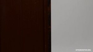 Металлический штакетник для забора Морёный дуб