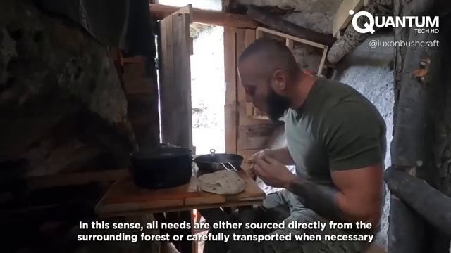 Man Builds A SECRET Cliff SHELTER Under HUGE Rock Relaxing ASMR luxonbushcraft [get.gt]