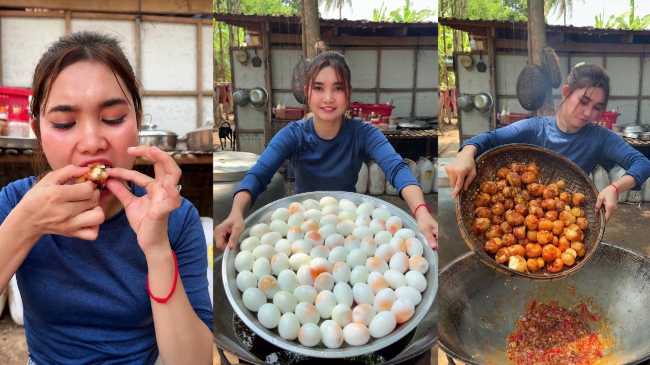 Потрясающий рецепт приготовления жареных во фритюре яиц