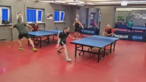 Филиппов А. (661) - Мухаметов А. (606) 21.04 настольный теннис 400+ ЛИГИ турнир СПб