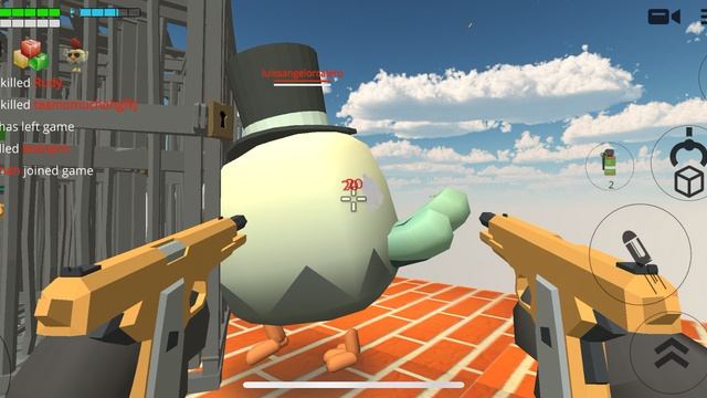 Ломаю сервера чикен Гана 1 часть