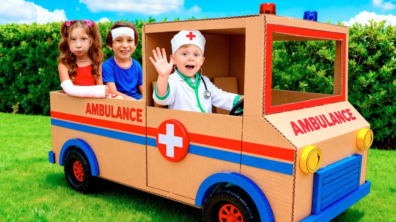 Картонная Больница и Другие Приключения Оливера и Друзей