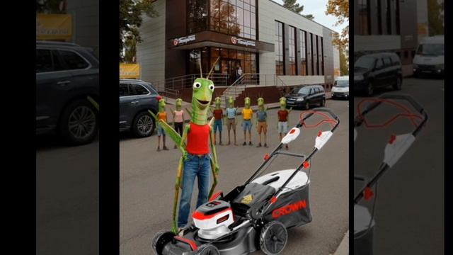 Газонокосилка Crown