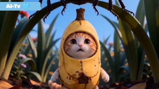 Приключения милого 🩵 котёнка 🐱