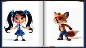 Веселая Полечка изучает зверят.Часть 1