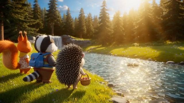 Большая лесная переделка  Мультфильмы для детишек