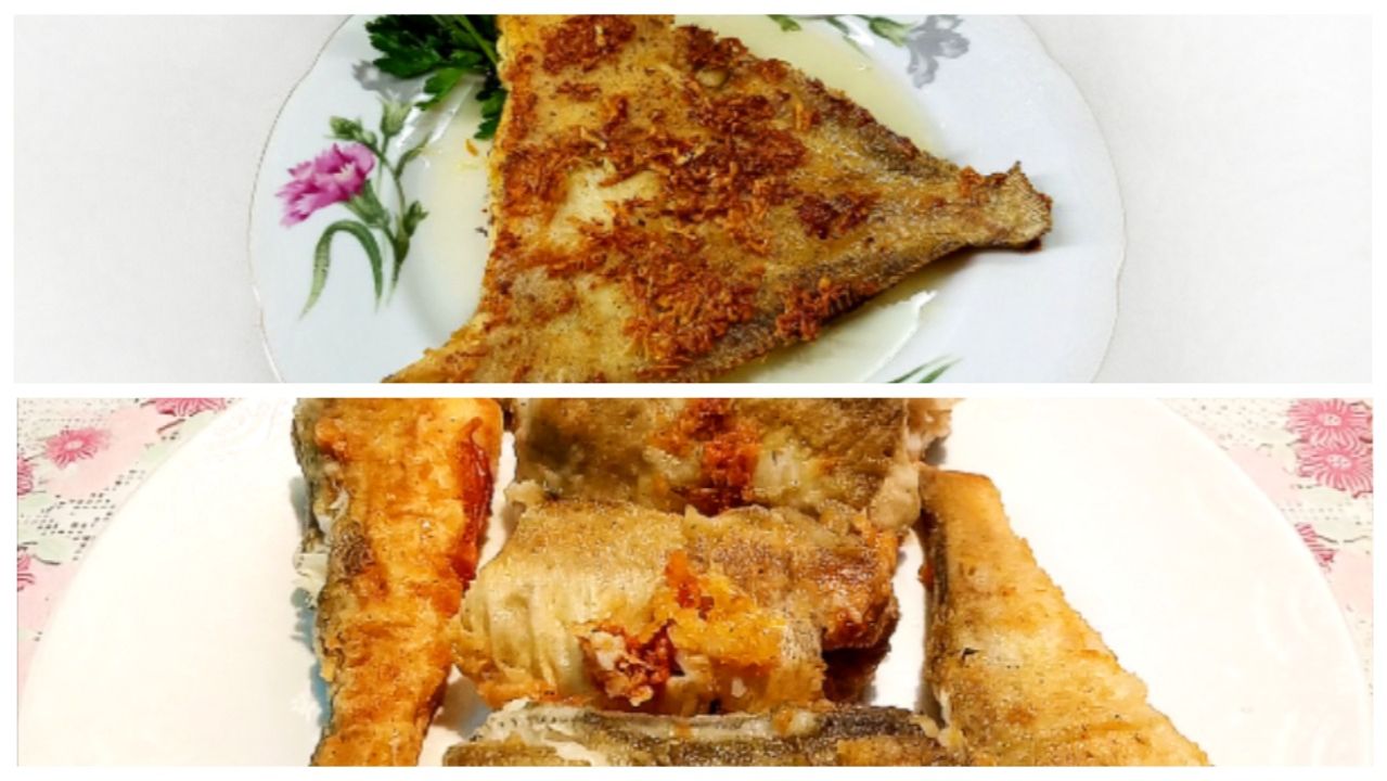 Жареная КАМБАЛА и НАВАГА на сковороде (два рецепта)! Вкусно и быстро!