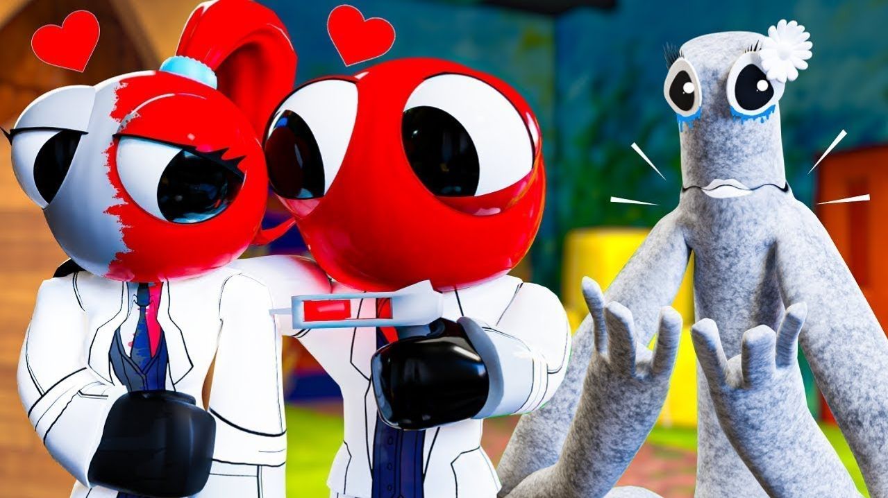 РАДУЖНЫЕ ДРУЗЬЯ - ЖЕРТВА РАДИ СПАСЕНИЯ!   Poppy Playtime Rainbow Friends - Анимации на русском