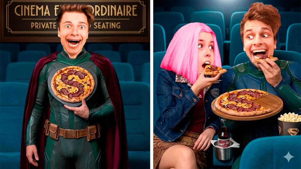 МЫ ПРИНЕСЛИ СУПЕРГЕРОЕВ В КИНОТЕАТР!!!