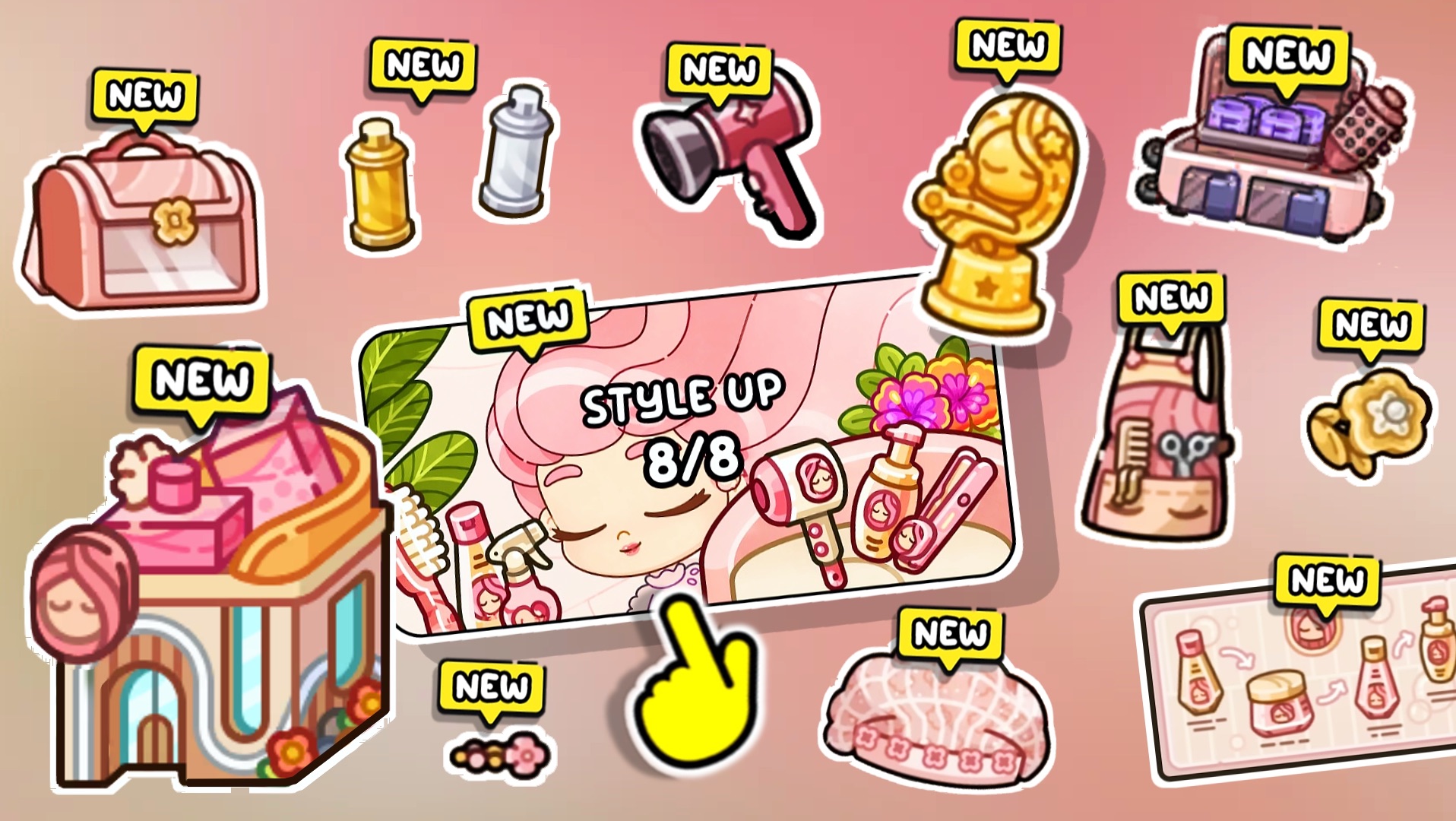 Обновление в Аватар Ворлд  Все секреты парикмахерской аватарворлд