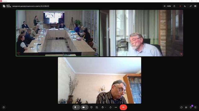 Защита кандидатской диссертации Дмитриева Николая Александровича