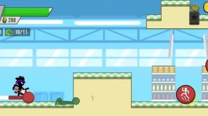 играем в стикман против Зомби