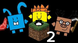 КВАДРАТЫЧИ против МАЙНКРАФТ! Вторая серия