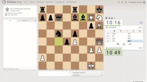 Шахматы на lichess, партия №22 - Часть 10 из 11