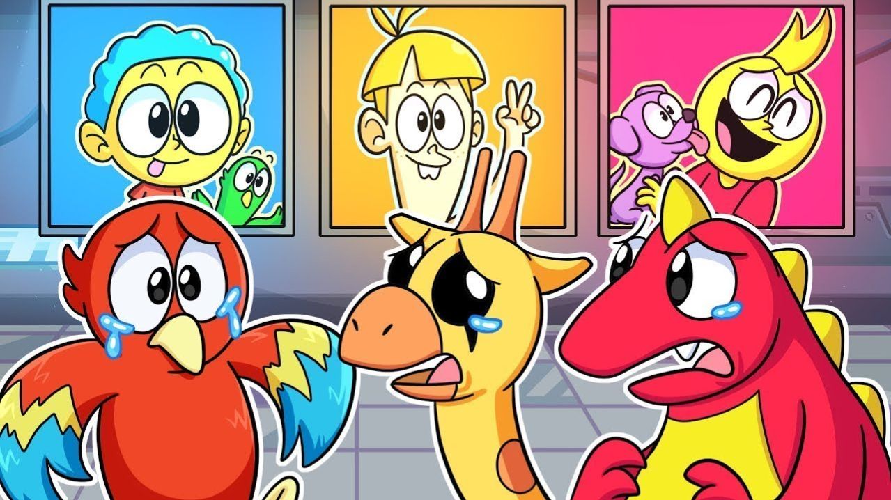 ПРОИСХОЖДЕНИЕ МОНСТРОВ В САДУ БАН БАНА!   Garten of Ban Ban 4 - Анимации на русском