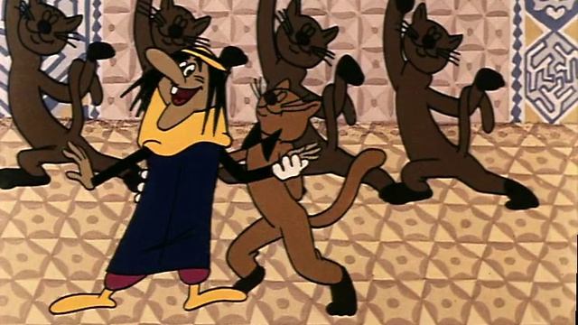 Ролан Быков-песенка ханумы и котов Мук-скороход. 1975