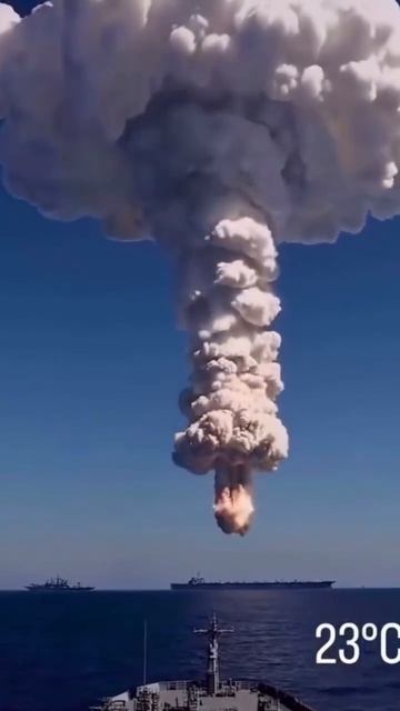 испытание термической бомбы на Карибах