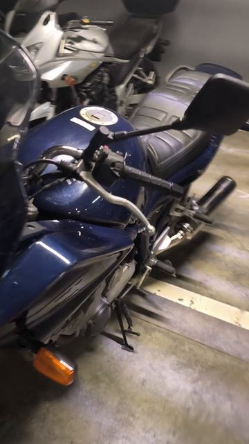 Yamaha diversion XJ 900 2 часть, запуск на прогретый двигатель