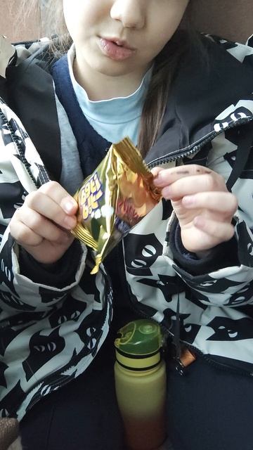 уезжаю из школы на огромном автобусе?