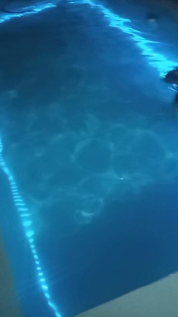 БАССЕЙН В НОЧНОЕ ВРЕМЯ