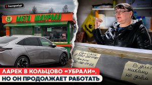 ТЕРРИТОРИЯ У АЭРОПОРТА КОЛЬЦОВО ПРЕВРАЩАЕТСЯ В СВАЛКУ ИЗ-ЗА ЛАРЬКА