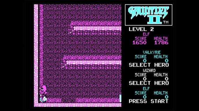 Gauntlet II (1987) [IBM PC] [7.16 MHz] [CGA]