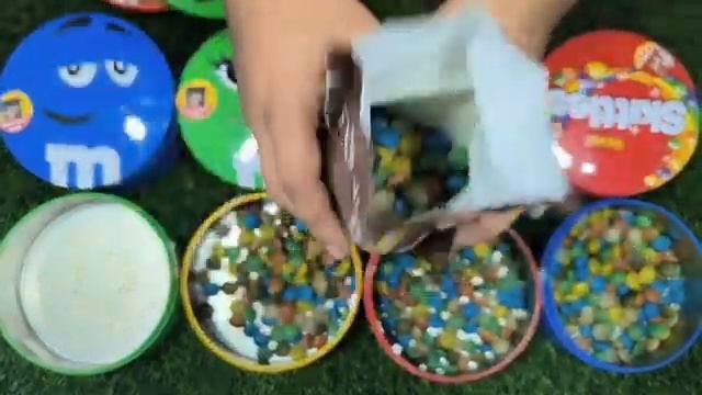 Asmr. Цветные конфеты. Видео для детей. Нэвкин тв.118