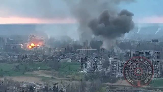 ВКС РФ с помощью ФАБов с УМПК проламывают оборону ВСУ в Константиновке