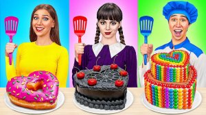 Кулинарный Челлендж# Уэнсдей Против Бабушки # Смешные Cитуации от Bubba DO Challenge