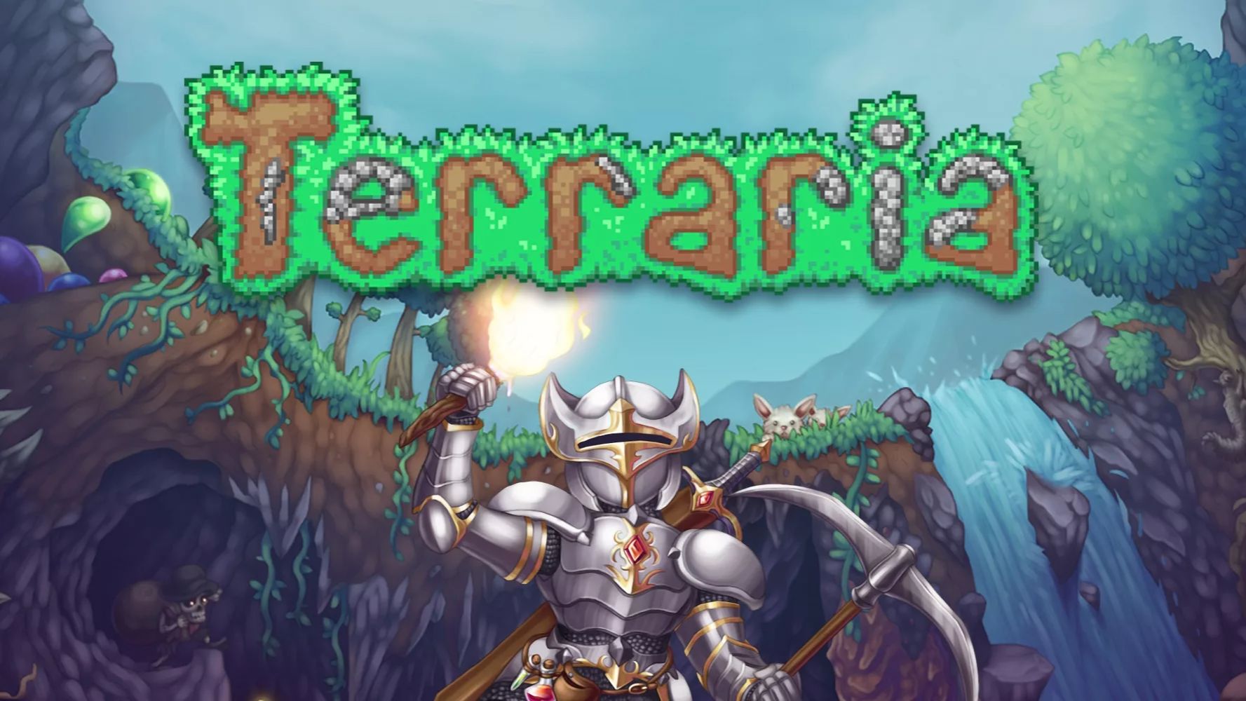пытаюсь выжить terraria