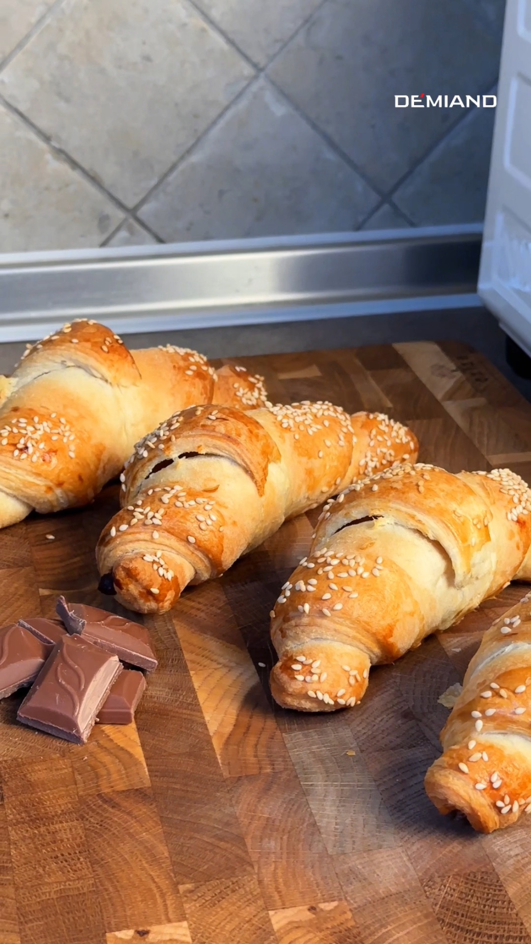 Сочные хрустящие круассаны 