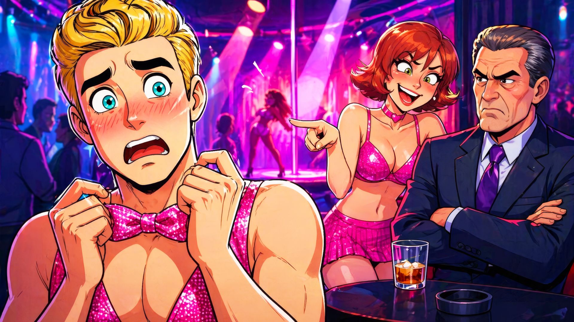 Сестра Заставила Меня Танцевать В Клубе, Чтобы Я Не Стал Бездомным